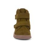 Chlapčenské zimné barefoot topánky ZERU TEX FURRY Olive, Froddo, G2110149-4, zelená - 27