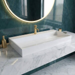 REA - Umývadlo na dosku Goya 100 biele REA-U8903