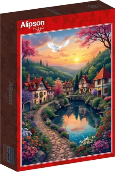ALIPSON Puzzle Dedina pri vode