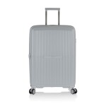 Stredný škrupinový kufor na kolieskach Heys Airlite M Grey