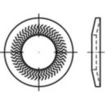 Podložky pérové 6 mm 12.2 mm nerezová ocel A4 1000 ks Alstertaler Schrauben & Präzisionsteile 1069892; 1069892