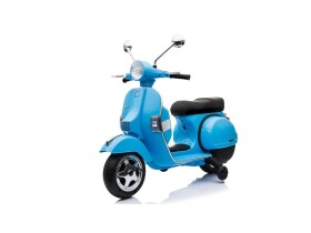 Mamido Detský elektrický skúter Vespa modrá