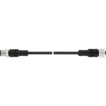 LAPP AB-C8-M12MS-0,3PUR-M12FS pripojovací kábel pre senzory - aktory, 22260097, 1 ks; 22260097