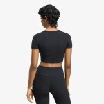 Tričko adidas Essentials Rib T-Shirt Black XS