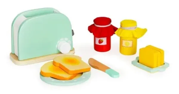 ECOTOYS Hriankovač s raňajkami - zelená