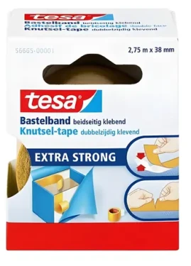 Tesa Lepiaca páska transparentná 38 mm / Lepiaca páska / Permanentná / 2,75 m (56665-00001-01)