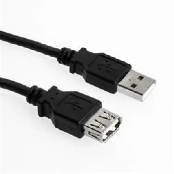 Sharkoon čierna / Predlžovací kábel / USB 2.0 / USB-A / 1 m (4044951015405)