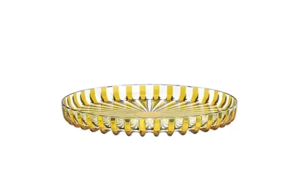 Guzzini DOLCEVITA žltá / Podnos / okrúhly / priemer 31 cm / bioplast (125701151)