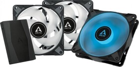 Arctic P12 PWM PST RGB 0dB 3-pack + Hub (ACFAN00229A)