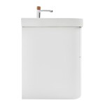 Kúpeľňová skrinka s umývadlom a batériou SAT Fusion 77,5x53x45 cm biela matná mat SATFUSION280WUBA SATFUSION280WUBA