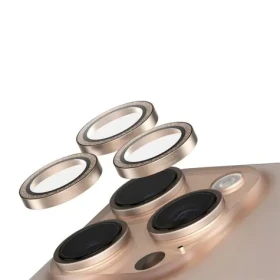 PanzerGlass SAFE Camera Apple iPhone 16 Pro/15 Pro/16 Pro Max/15 Pro Max trblietavo zlaté Hoops (SAFE95895)