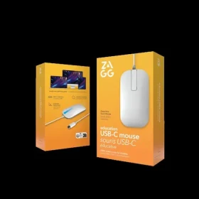ZAGG Education biela / Myš / Drôtová / USB-C / Pre pravákov (109818554)