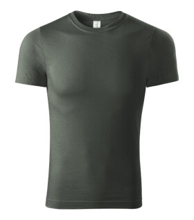 Maľované tričko unisex tmavá bridlica 4XL