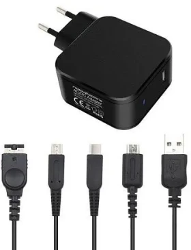 READY 2 GAMING Univerzálny USB AC Adaptér pre GBA amp; DS a Nintendo Switch (R2GNINDSACADPTR)