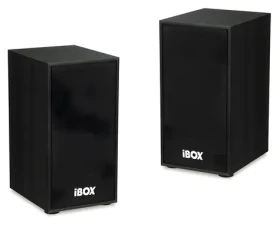 Ibox IGLSP1B tmavé drevo / Reproduktor / 2.0 / 10W / 147x74x95 mm (IGLSP1B)