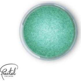 Dekoratívny prachový perleťový farba Fractal - Aurora Green (2 g) - dortis - dortis