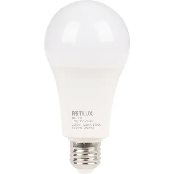 Retlux RLL 611 A70 E27 bulb 15W / 2050 lm / 6500K - denná biela / D (8590669358212)