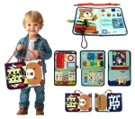 2Kids Toys Senzorická busy kniha Medvedík