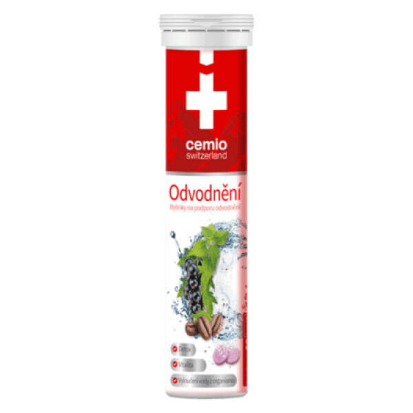 CEMIO Odvodnenie šumivé tablety 20 ks