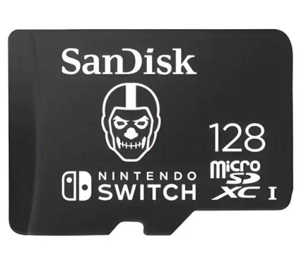 SanDisk Extreme microSDXC 128GB Fortnite Skull Trooper / Pamäťová karta / UHS-I U3 Class 10 / čítanie: 100 MB/s (SDSQXAO-128G-GN6ZG)