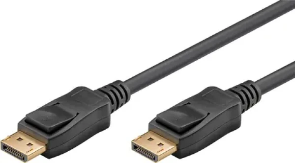 Goobay čierna / DisplayPort kábel / DP 2.0/2.1 / 40 Gbit/s (74748)