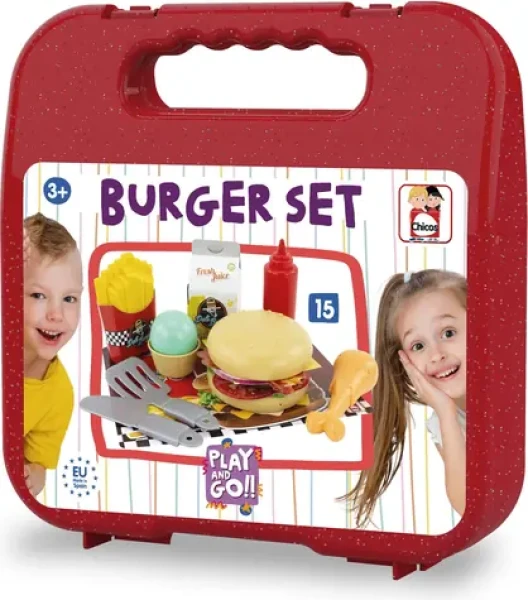 CHICOS Kufrík Burger Play Go