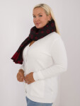 Šatka AT SZ 1701.61 čierno-červená jedna velikost