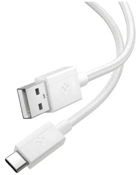 Spigen EB6015AC Essential USB-A na USB-C 60W kábel 1.5m biela / USB 2.0 (ACA10413)