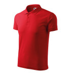 Tričko Pique Polo červené 2XL