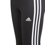 Dievčenské legíny D2M 3 Stripes Tight Jr GN1453 - Adidas 128 cm
