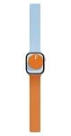 Moft Snap Duo Sunrise/Soothing Mist / Remienok / Obojstranný silikónový / Pre Apple Watch 1-11/SE/SE 2/SE 3 (38-42 mm) (MD025-1-42-SROGSMBU)