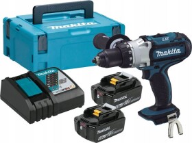 Makita DDF451RTJ / Aku Bezuhlíkový vŕtací skrutkovač / 18V / 2x5.0Ah / 0-1700 ot-min / 13mm skľučovadlo / 2.4 kg / dopredaj (DDF451RTJ)