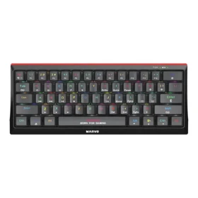 Marvo Hecate 61B (US) čierna / mechanická klávesnica / RGB / USB / US Layout (KG962G EN-B)