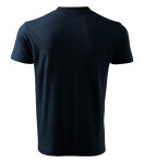 Tričko s výstrihom do V unisex námornícka modrá 3XL