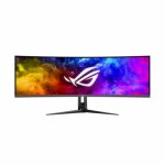 49 Asus ROG Swift PG49WCD čierna / LED / 5120 x 1440 / OLED / 16:9 / 0.03 ms / 1.5M:1 / 250 cd-m2 / HDMI+DP+USBC (90LM09C0-B01970)