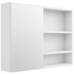 CERANO - Kúpeľňová zrkadlová skrinka Orea - biela matná - 100x65x15 CER-661924