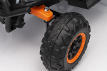 Mamido Mamido Elektrické autíčko Buggy Madman biele | UTV-MX 4x4 | EVA kolesá | 12V 10Ah | EKO koža