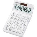 Casio JW-200SC-WE biela / Kalkulačka / 12miestny displej / Výpočet DPH / Duálne napájanie