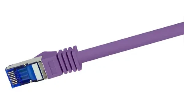 LogiLink Ultraflex fialová / Patch kabel / Cat.6A / S/FTP / RJ-45 / 2 m (C6A059S)