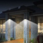 Izoxis 19892 Solárne vonkajšie 120 LED COB osvetlenie, 36W, IP67, pohybový senzor