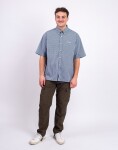 Carhartt WIP S/S Groff Shirt Groff Check, Blue river M