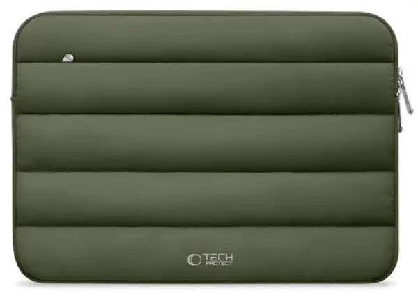 Tech-Protect Fluffy 13-14" zelená / Puzdro pre notebook do 14" / zelená