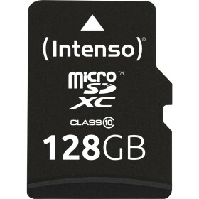 Intenso SD MicroSD Card 128GB Intenso SDXC Class10 pamäťová karta micro SDXC 128 GB Class 10 vr. SD adaptéru; 3413491