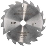 Metabo 628272000 pílový kotúč 165 mm 1 ks; 628272000