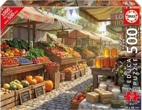 Educa Puzzle Slnečný farmársky trh
