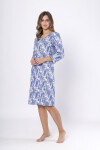 Košeľa Leveza 1662 Eufemia 7/8 M-2XL džínovina XXL