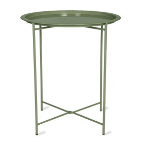 Garden Trading Skladací zahradný stolík Thistle Green Ø 46 cm