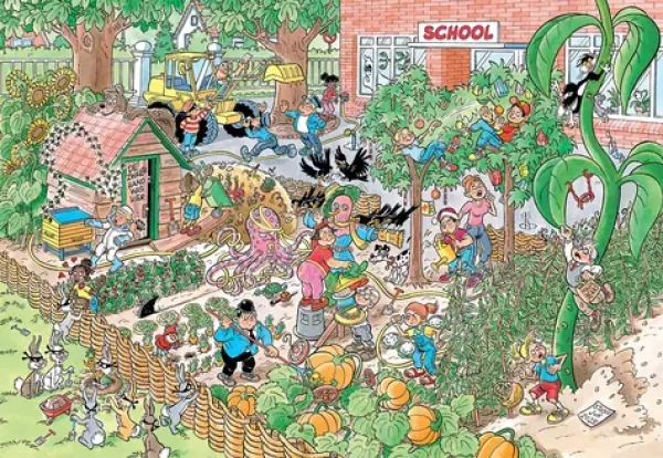JUMBO Puzzle JvH Školská záhrada