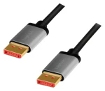 LogiLink DisplayPort 1.4 čierno-šedá / Kábel DisplayPort / 3 m / 8K/60 Hz (CDA0106)