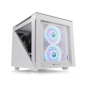 Thermaltake Divider 200 TG biela / mATX / 2x USB-A 3.0 / 1x USB-C 3.2 / 1x 200mm + 1x 120mm / bez zdroja (CA-1V1-00S6WN-00)